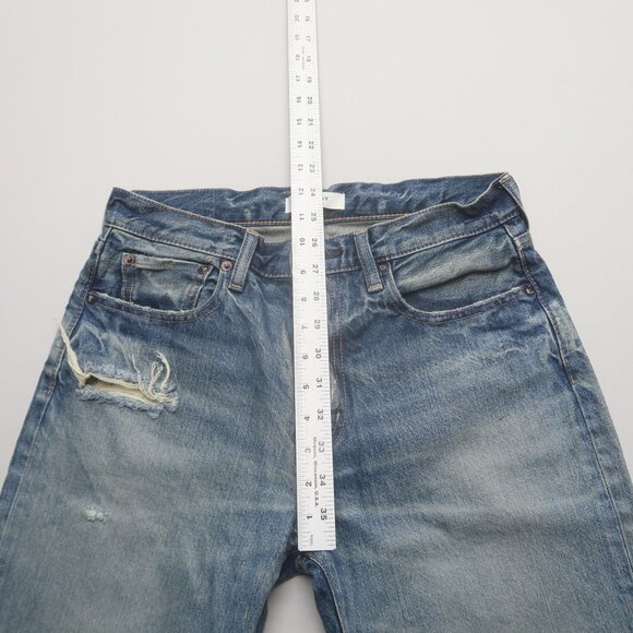 Moussy Vintage Womens Sayville Boys Jeans Mid Rise Straight Size 25 - Picture 11 of 13